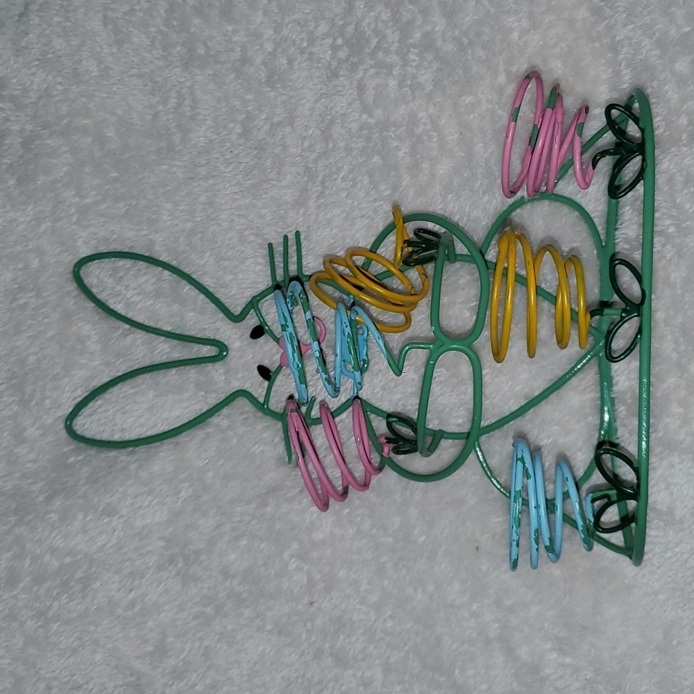BUNNY Rabbit Easter Egg Display Stand